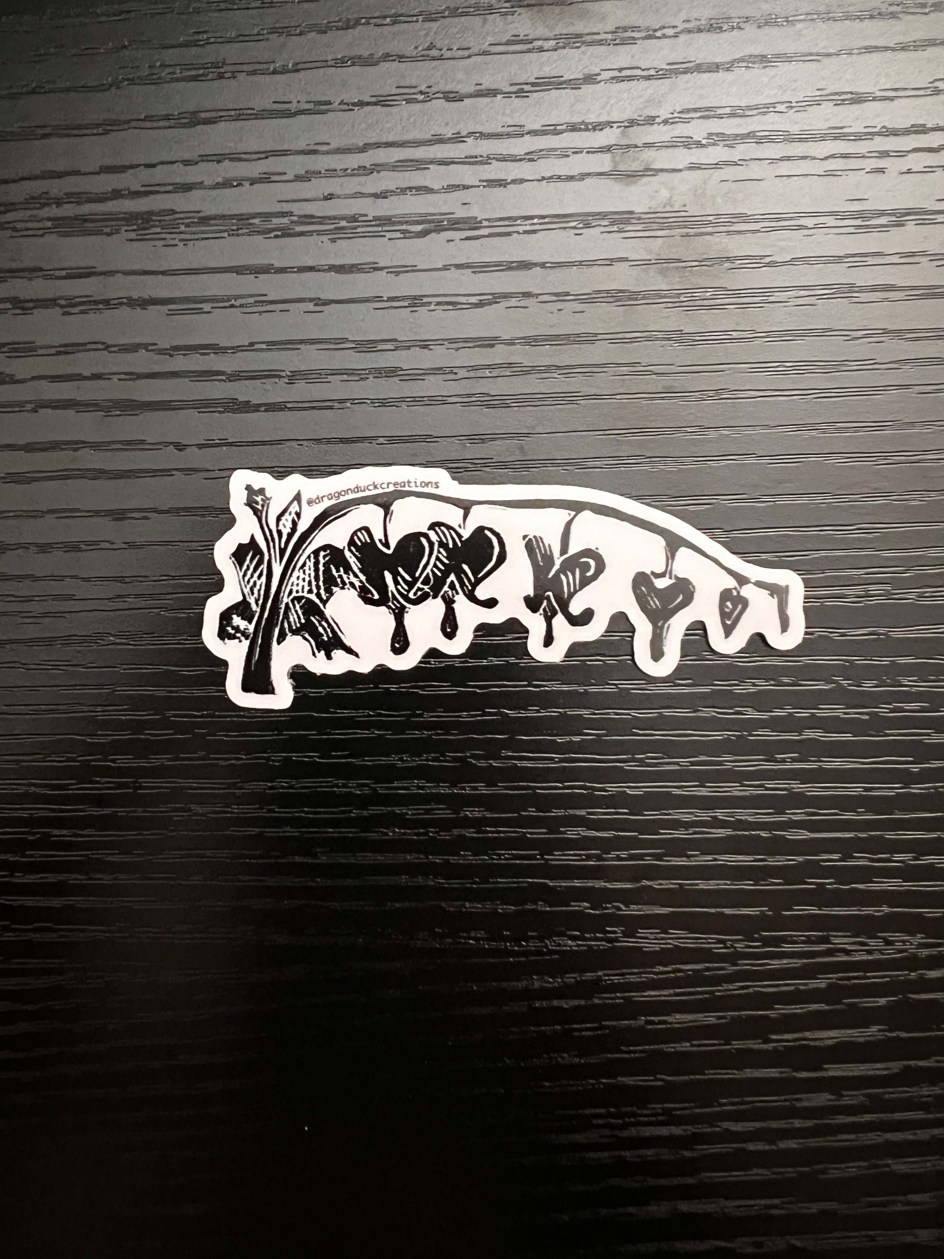 Bleeding Heart Sticker