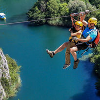 Tvrtka Rope Tech izrada zipline sustava / radovi na visini odradila je tehnički pregled Zip linea Omiš . Rope tech Zip line instalacija, Rope Tech Zip line idejni projekt