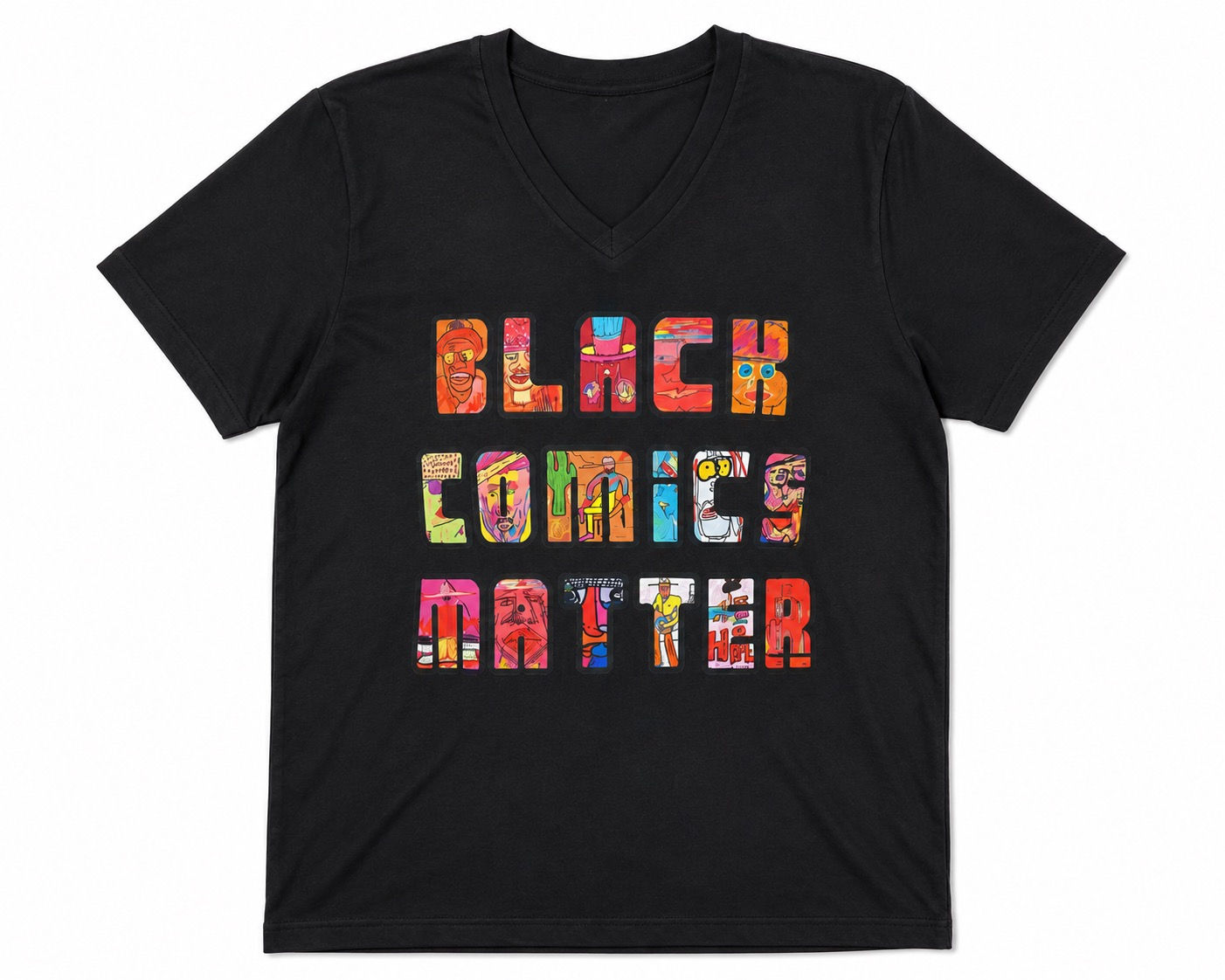 J. Anthony Brown Collection — “Black Comics Matter” Tee