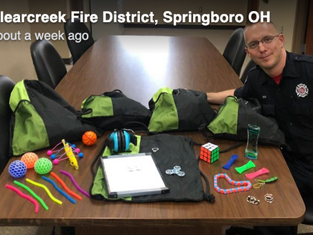 Fire stations add sensory bags for patients with autism