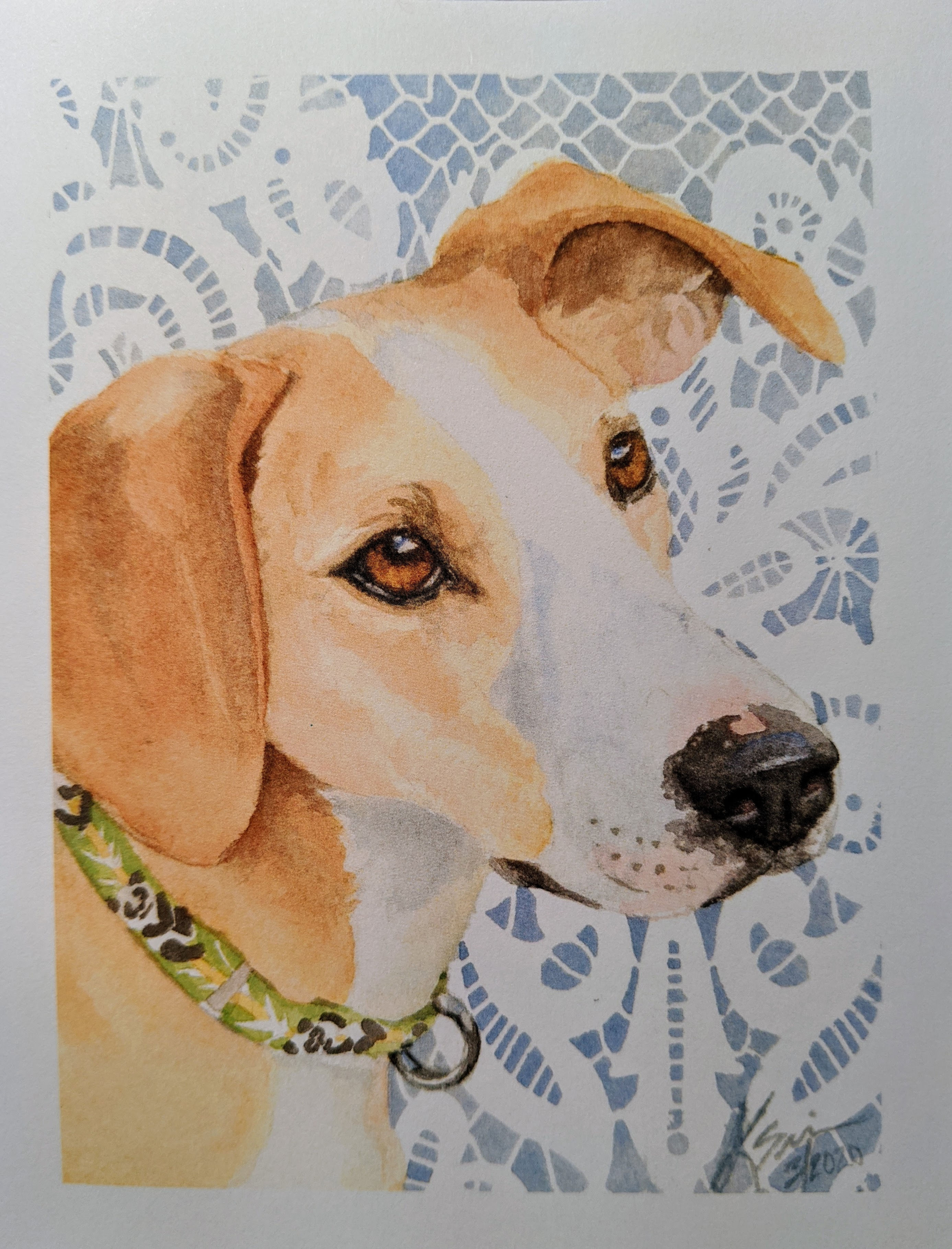 Molly Greeting Card