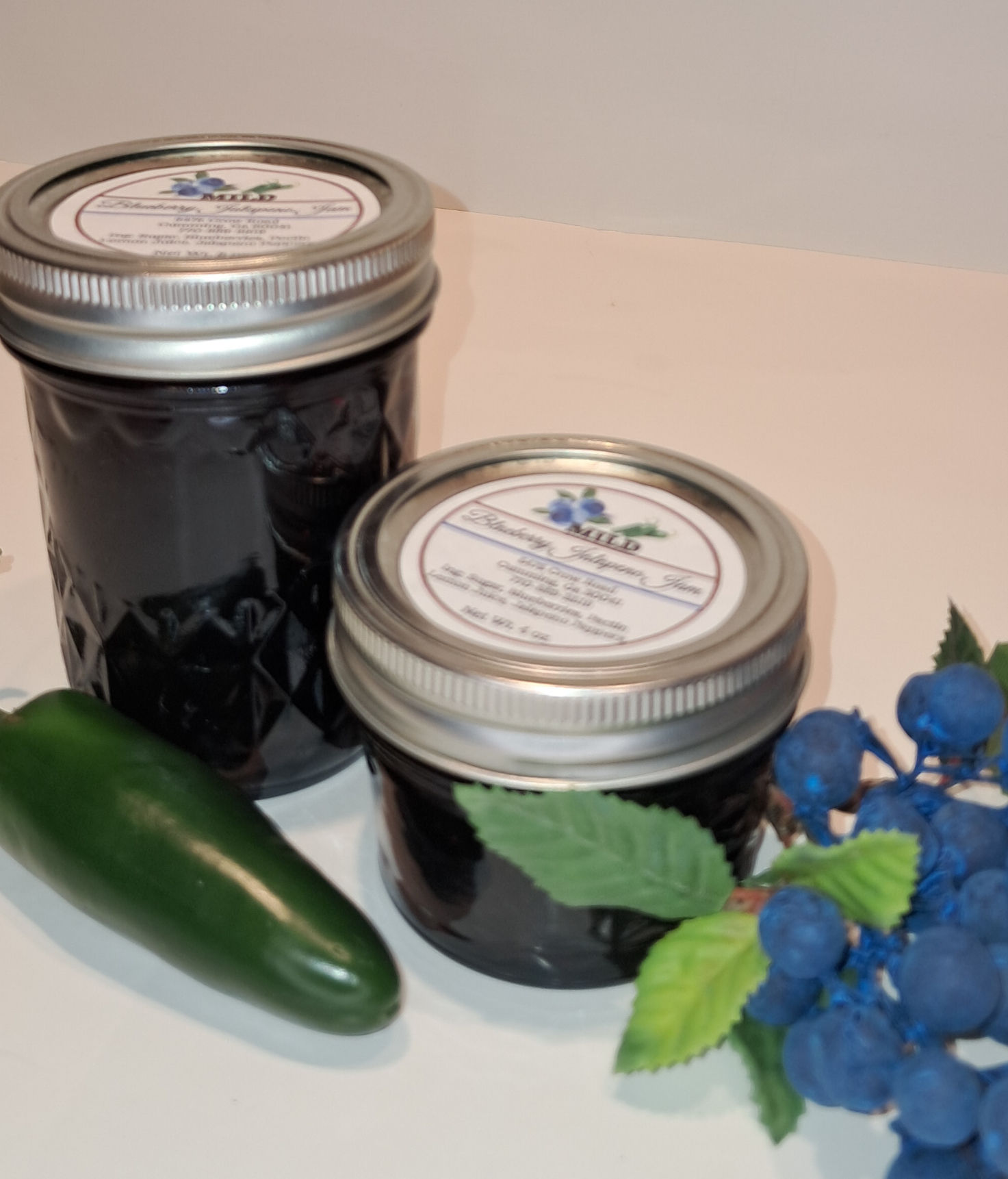 Blueberry Jalapeno Jam