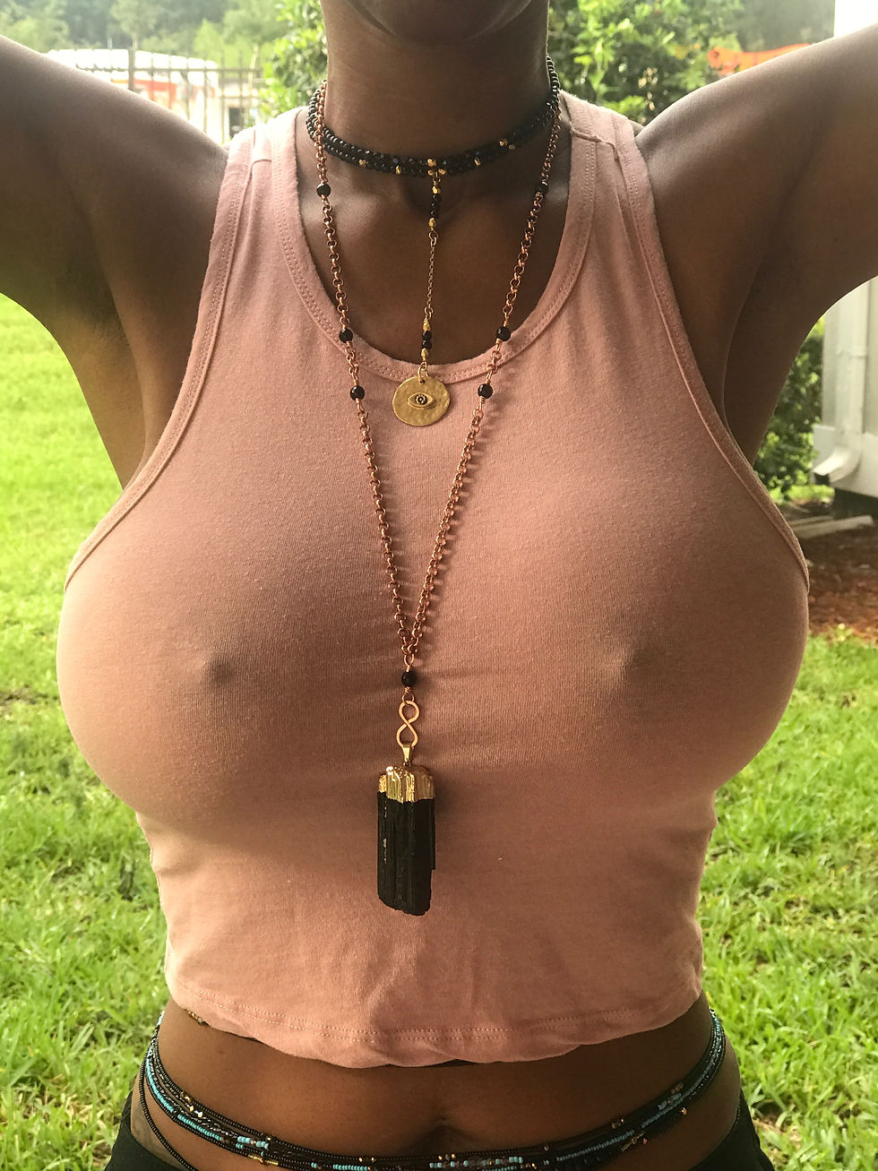 Thumbnail: Black Tourmaline Necklace