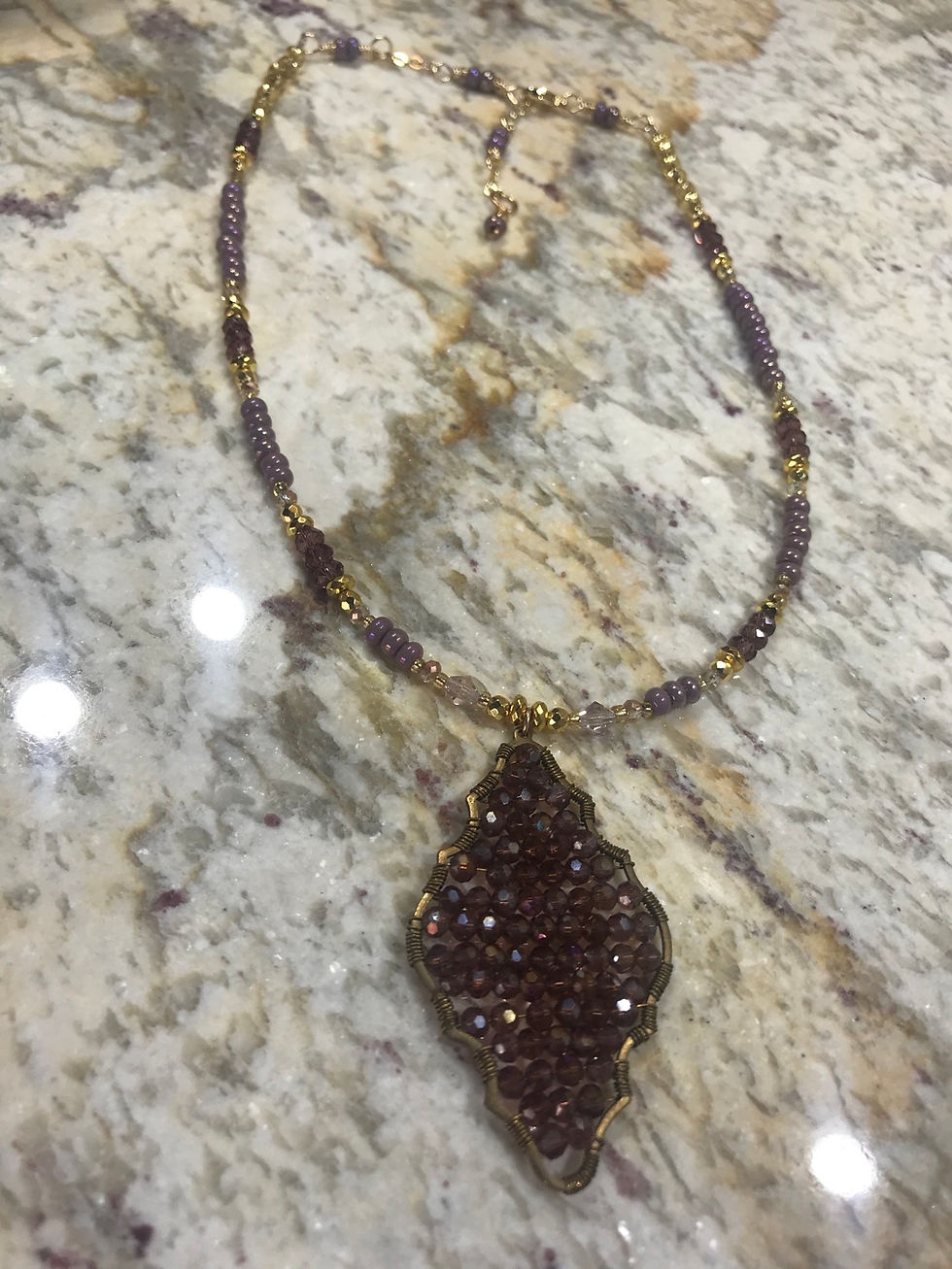 Thumbnail: Lavender Dreams Choker
