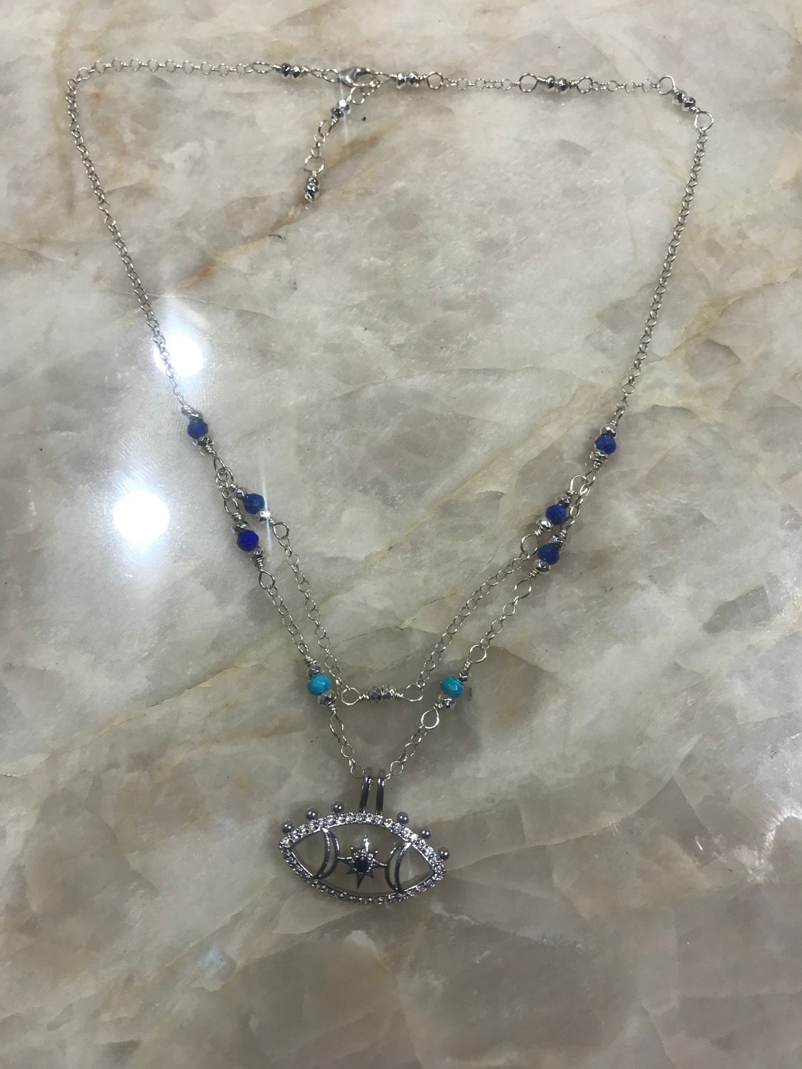 Sterling Silver Goddess Choker