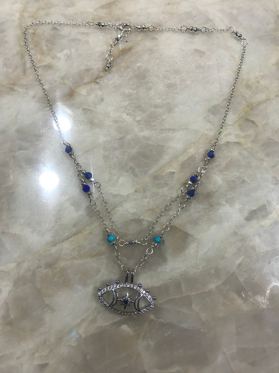 Thumbnail: Sterling Silver Goddess Choker