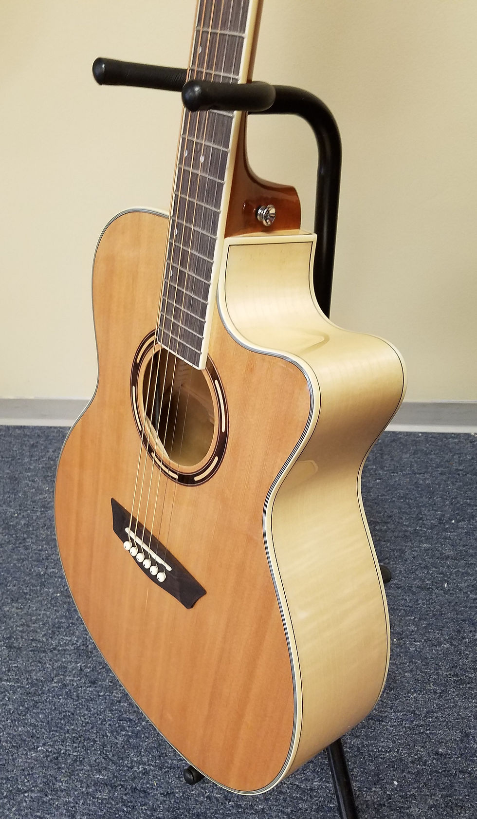 Washburn Apprent. Flame Maple2