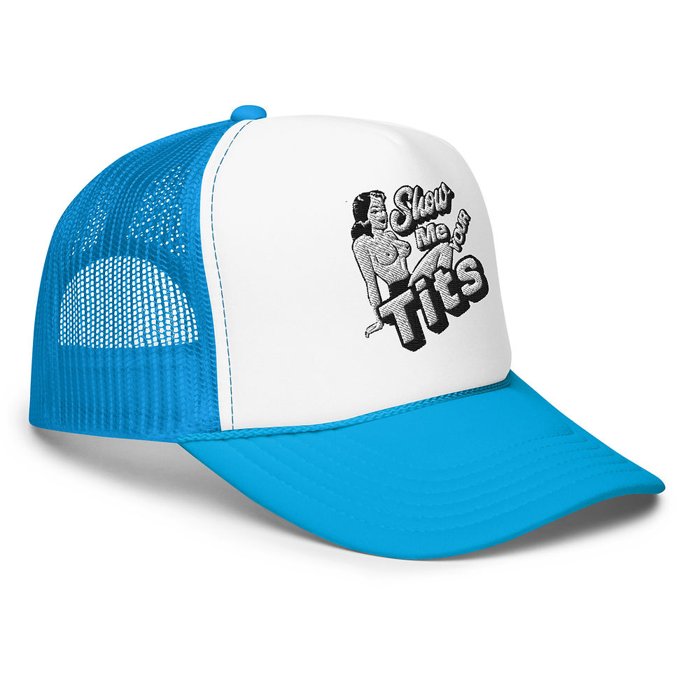 Thumbnail: Classic Show Me Your Tits Foam trucker hat - Make New Friends 