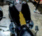 Thumbnail: Brass Tank Gap Filler Panel Gas Tank Panhead Shovelhead Dash Harley Davidson