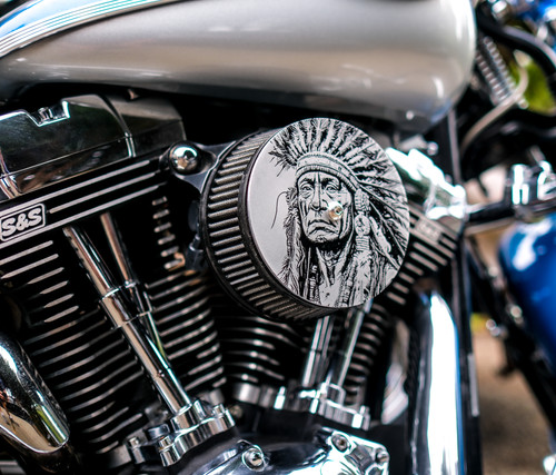 Indian Chief ヴィンテージ エアクリーナー カバー バイク1947 INDIAN MOTORCYCLE AIR CLEANER COVER ( CHROME ) for sale online | eBay