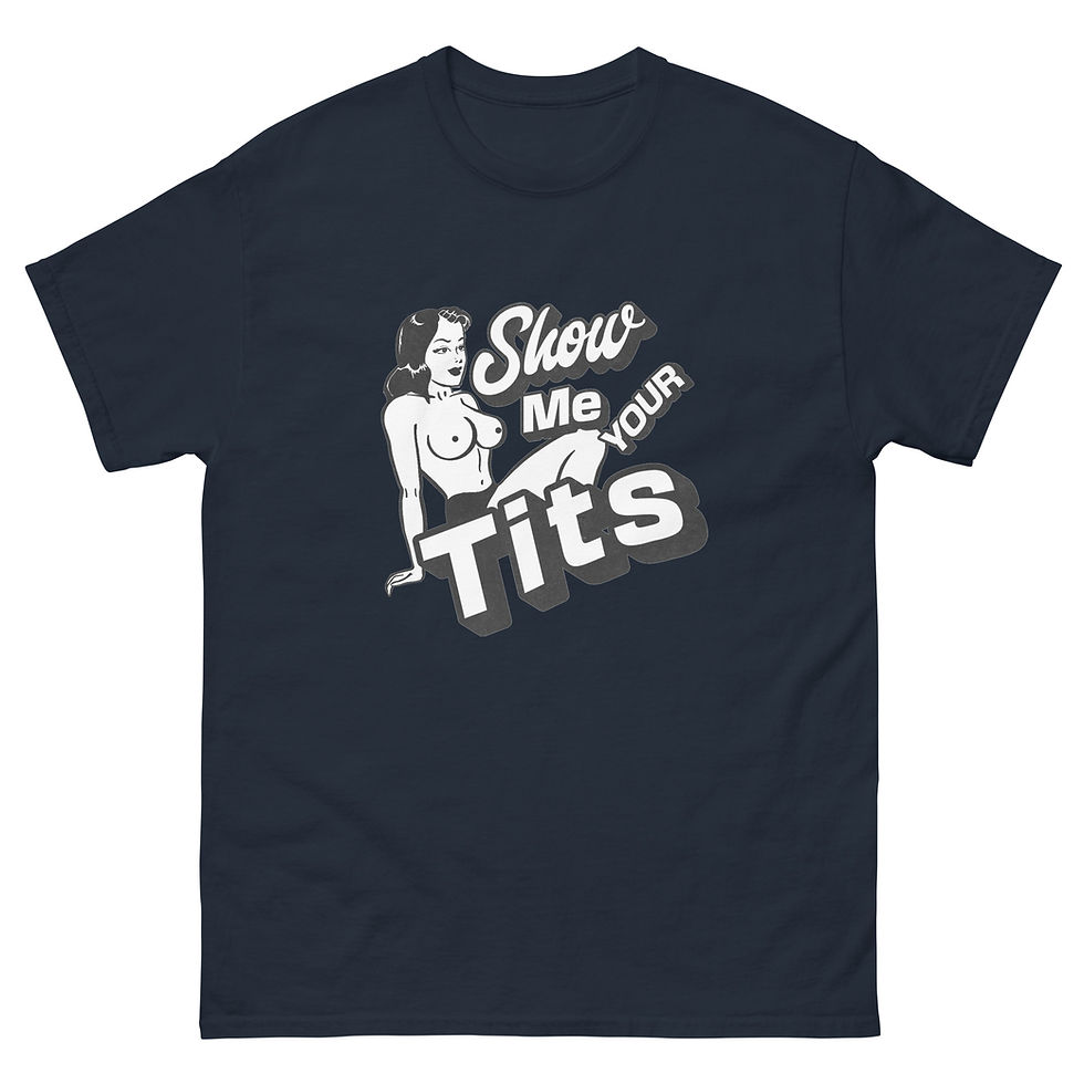 Thumbnail: Old School Show Me Your Tits Unisex classic tee