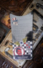 Thumbnail: Leather USA 2nd Amendment 27 words 87-07 Harley Davidson Touring Dash Insert