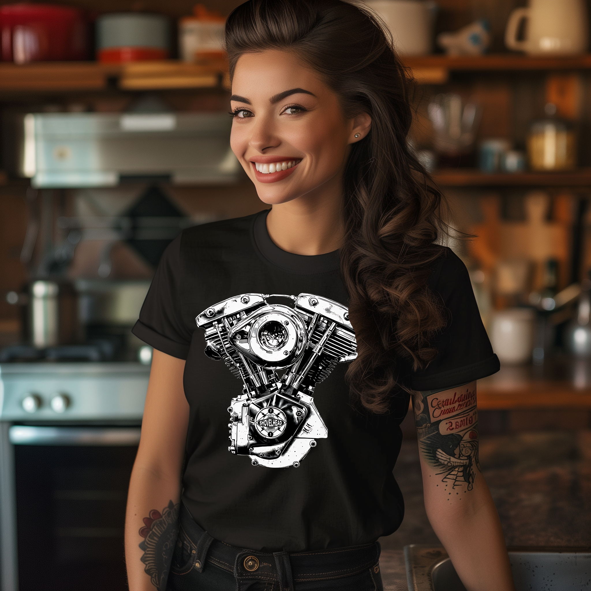 1971 Cone Shovelhead HD Old School Motorcycle VTwin Retro Unisex t-shirt copy