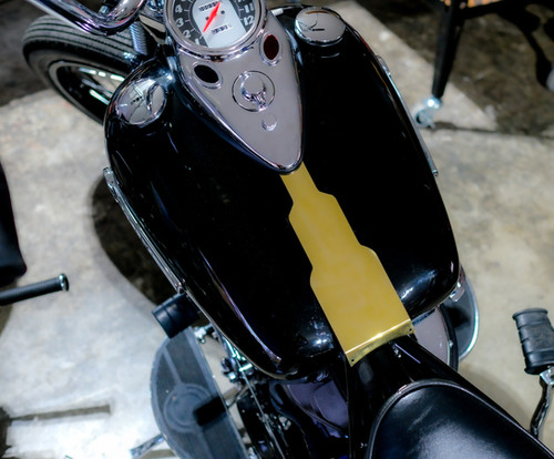 Brass Tank Gap Filler Panel Gas Tank Panhead Shovelhead Dash