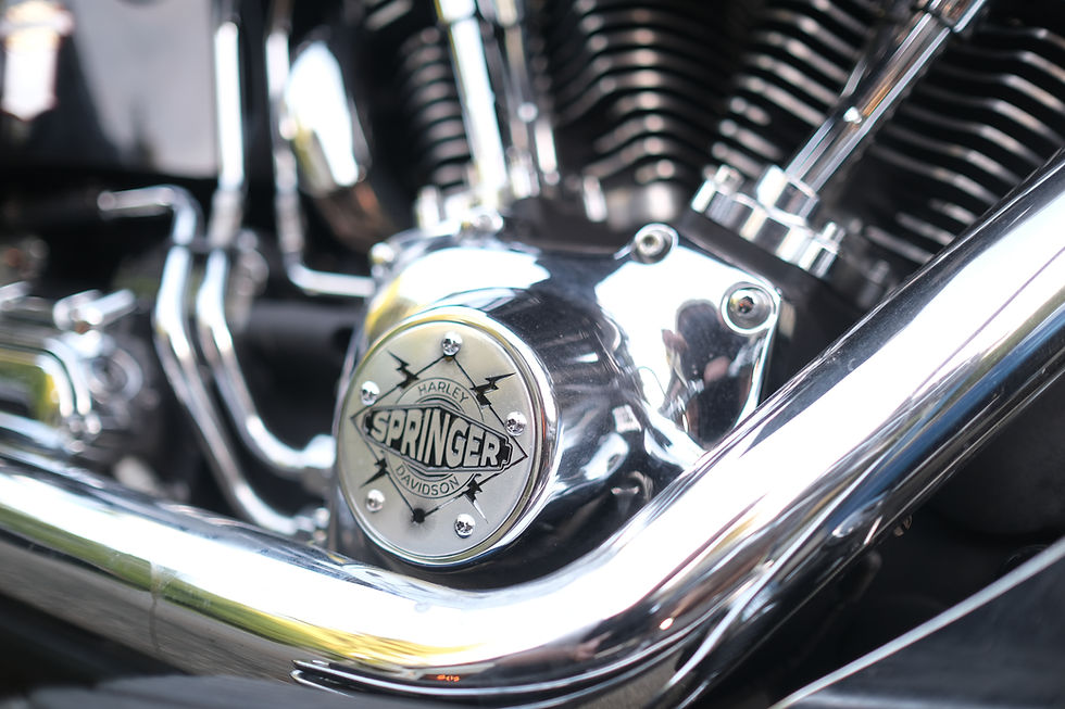 Thumbnail: Retro Engraved SPRINGER Timing Points Cover Twin Cam Fits Harley Davidson