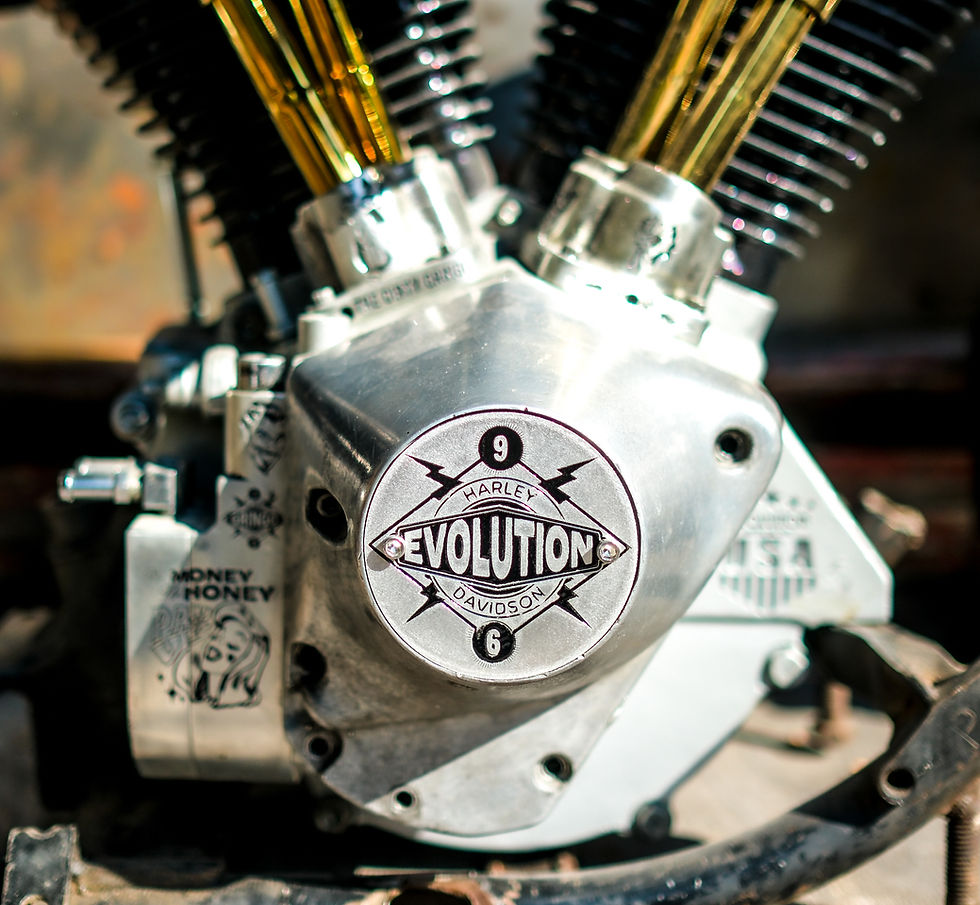 Thumbnail: 2 Hole Aluminum 1996 Evo Evolution Point Timing Timer Cover fits Harley Davidson