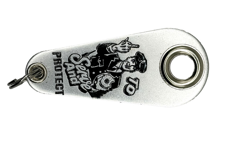 Thumbnail: Motorcycle Gremlin Bell Hanger Police Special Girl Silver Biker