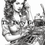 Thumbnail: Pinup Girls And Motorcycles 10 Pack Coloring Pages Volume Four
