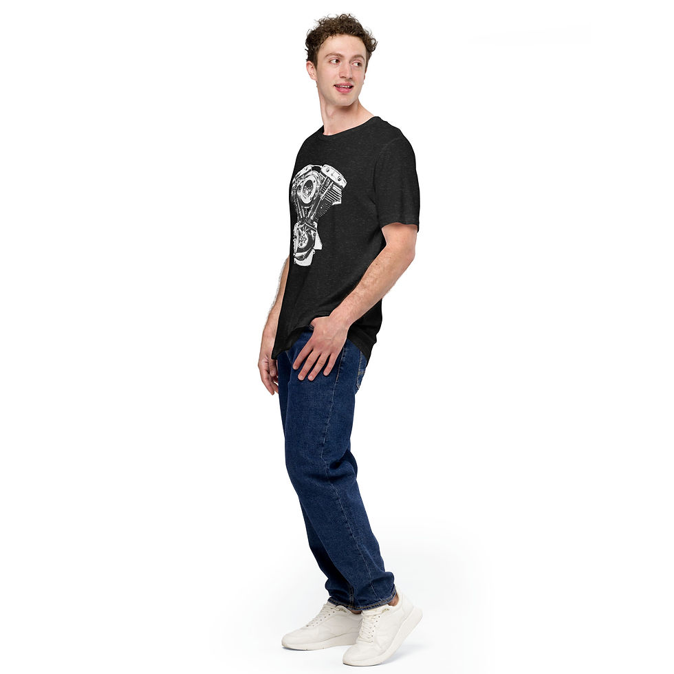 Thumbnail: 1974 Cone Shovelhead HD Old School Motorcycle VTwin Retro Unisex TShirt