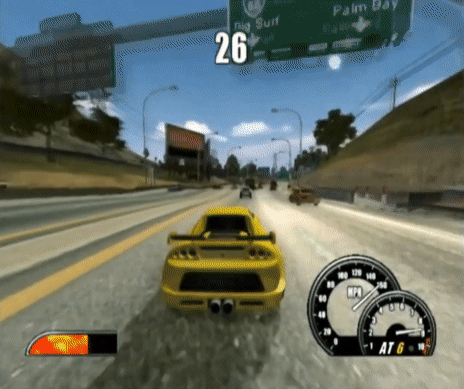 Burnout 2, Point of Impact, PlayStation 2, crash mode