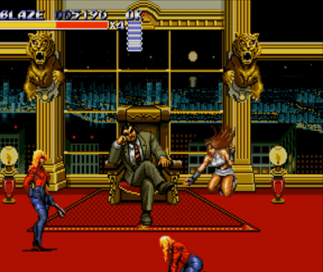 Streets of Rage 3, Mega Drive, PAL, Blaze, Mr. X
