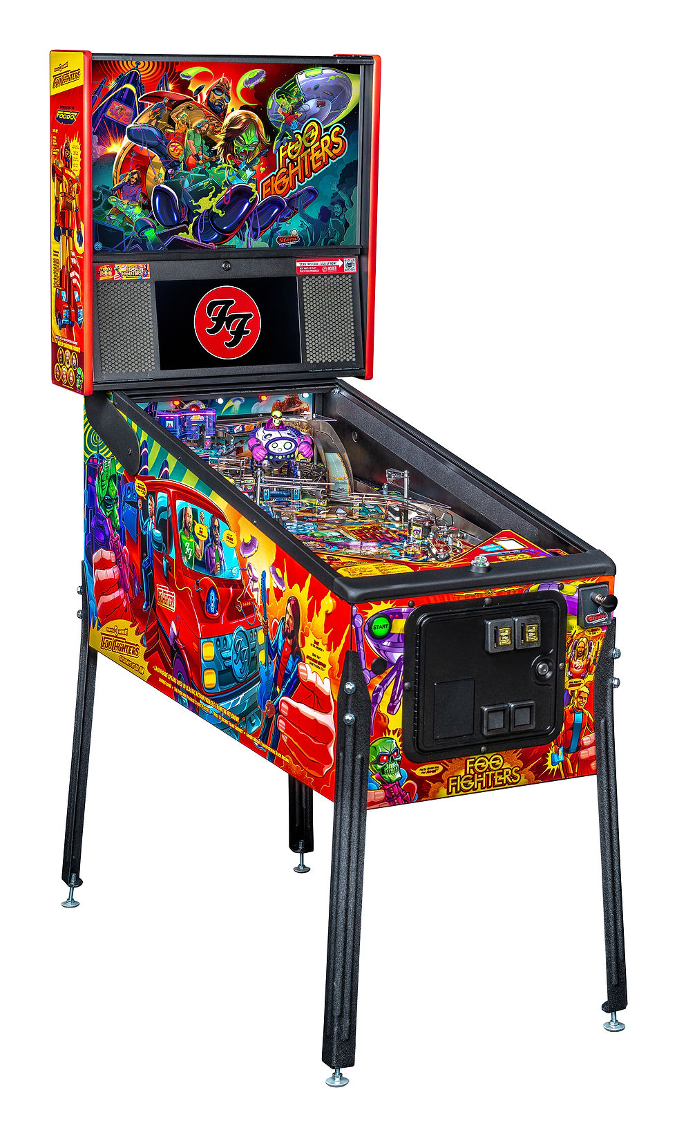 Thumbnail: Foo Fighters Premium Pinball Machine