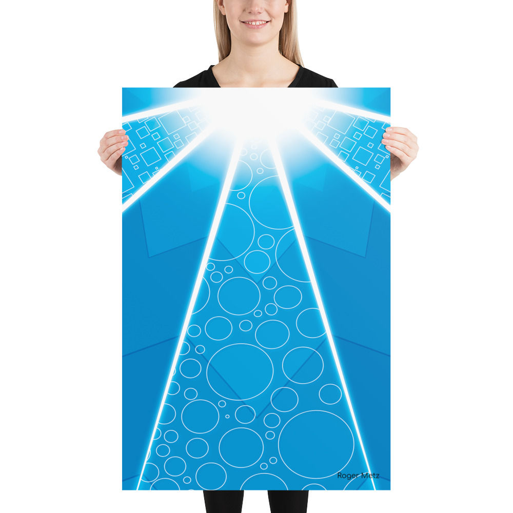 49 UPASANA Shaman Oracle - VENERATION - Poster