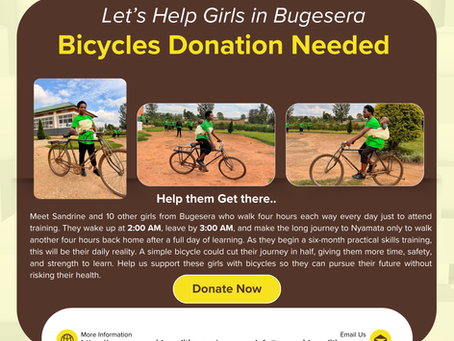 A 4-Hour Walk to Hope: Why Bicycles Can Change Everything for Our Girls in Bugesera