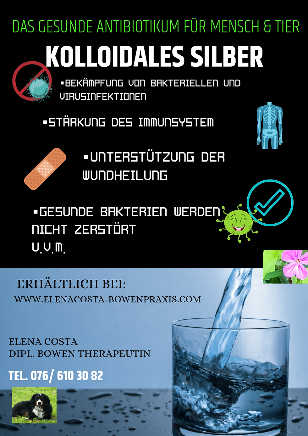 Kolloidal Silber-Antibiotika