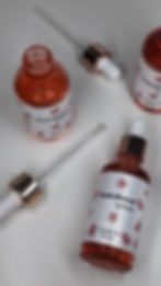 Embellished by Sladen Cuticle Oil - Rose: Bottles and dropper