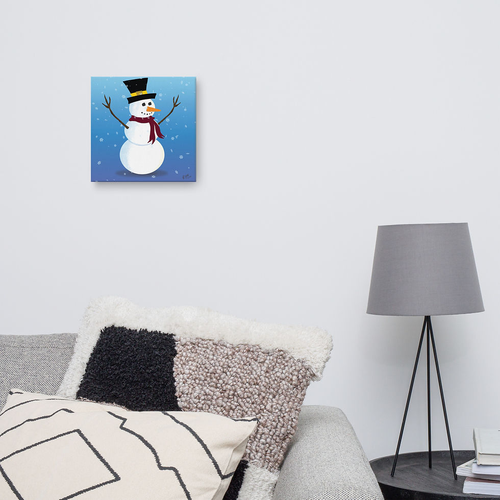 Thumbnail: Snowman Canvas