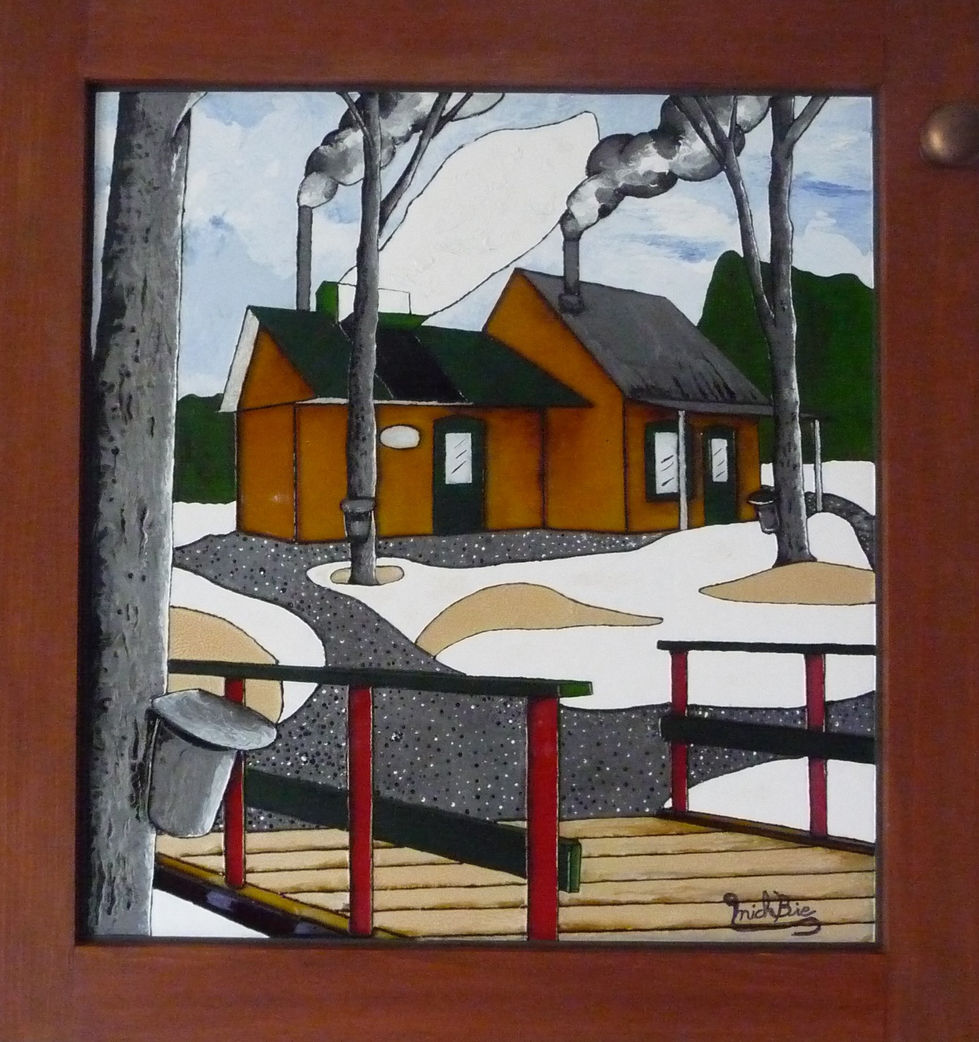 Ma cabane à sucre.