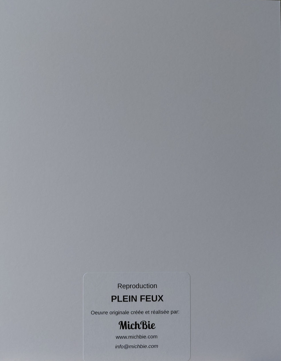 Dos de la reproduction.