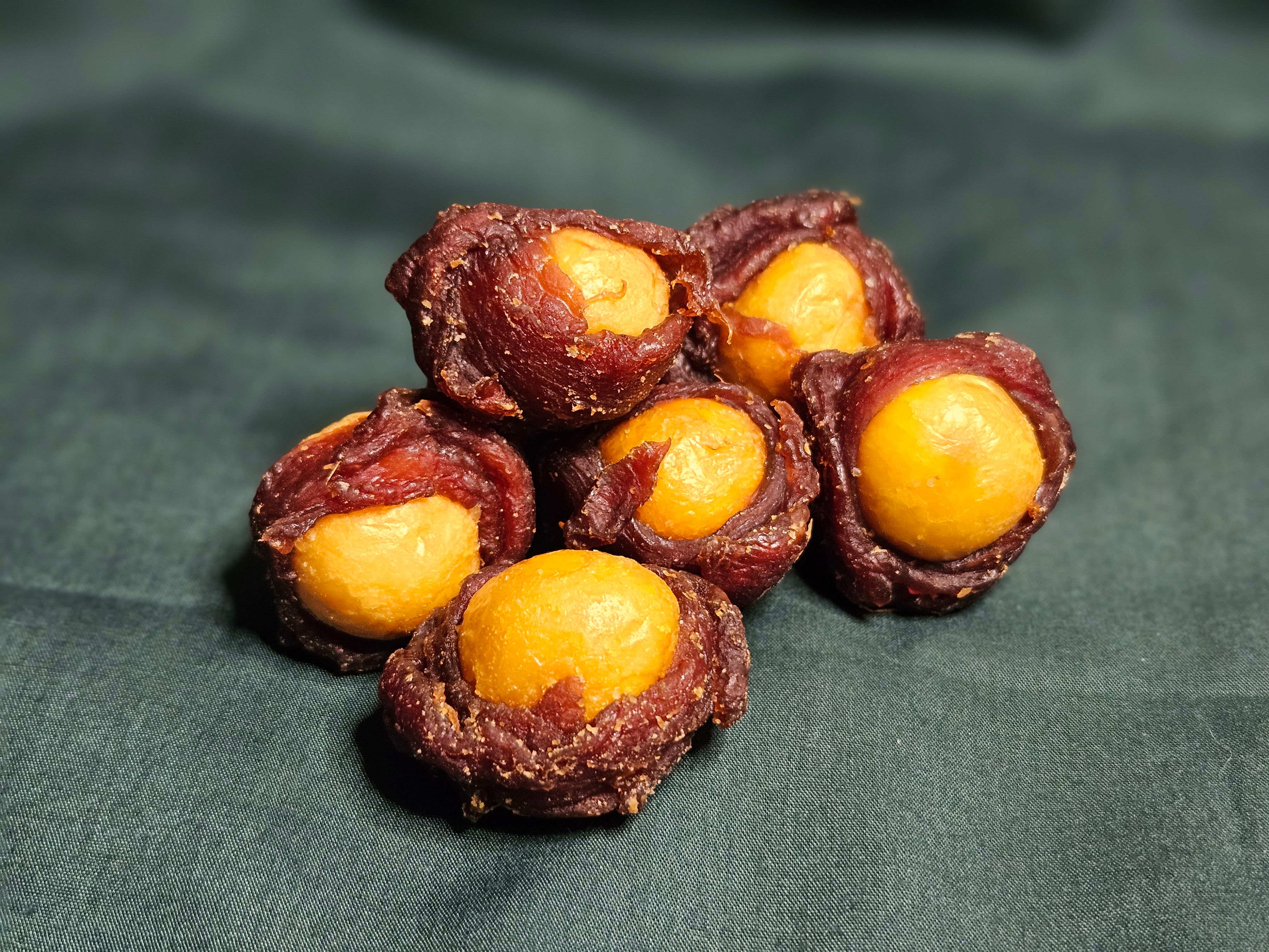 Freeze Dried Egg Yolk Wrapped in Duck