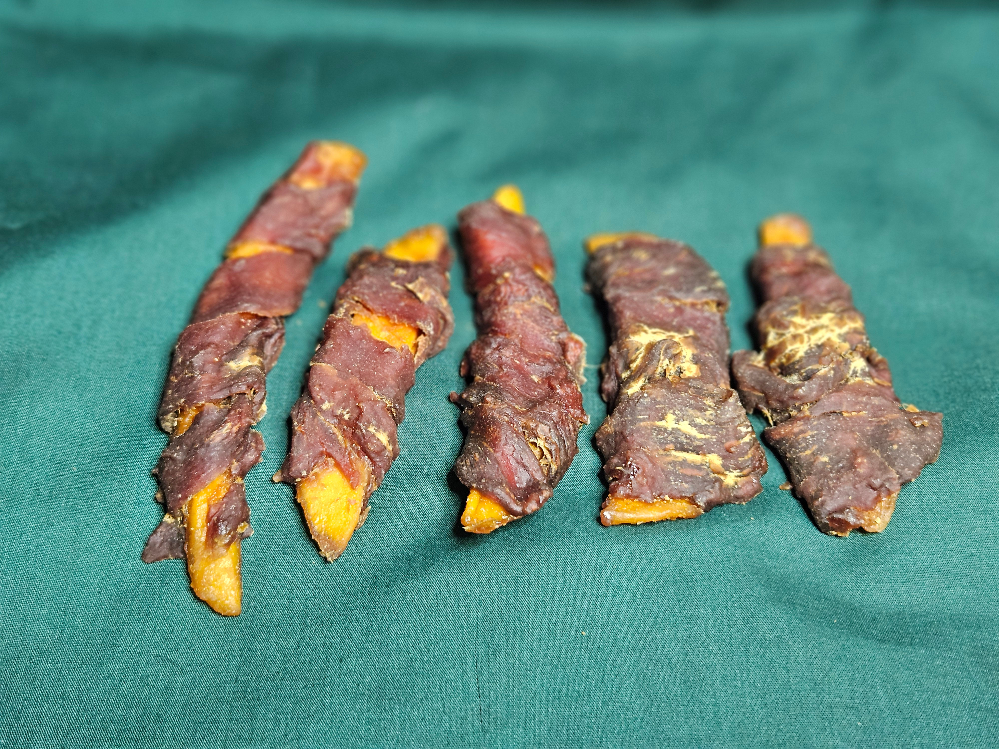 Mango Wrapped in Beef