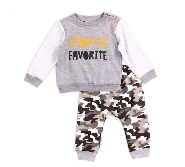 Thumbnail: Boys Newborn 2pc Jogger Set