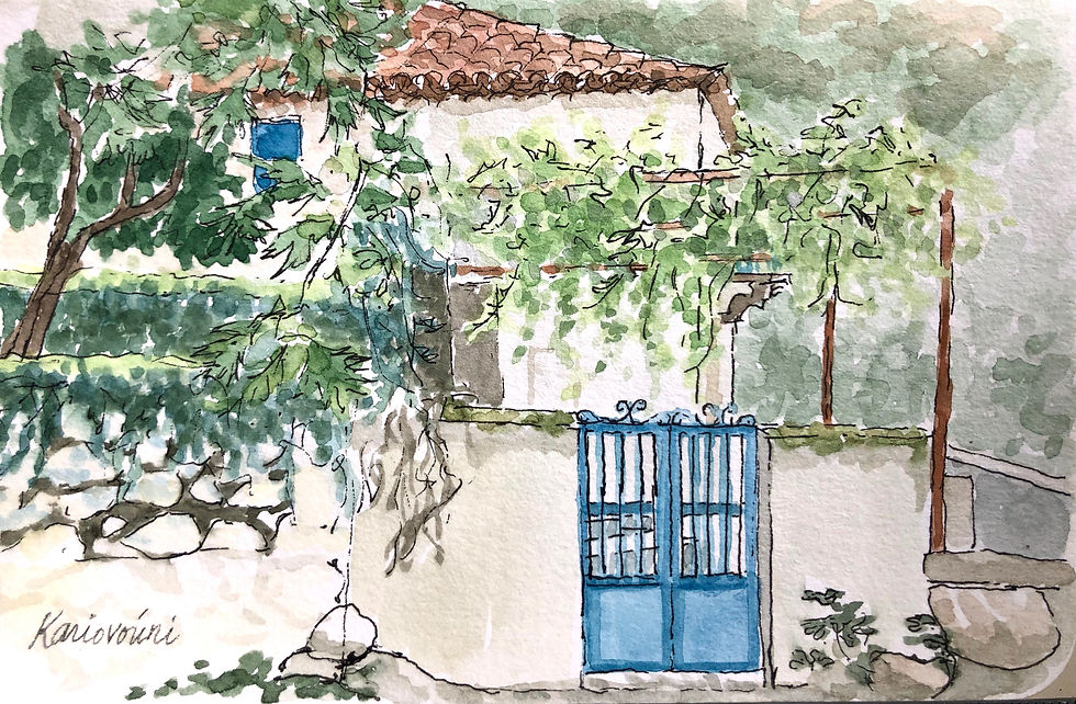 Kariovouni, Blue Gate