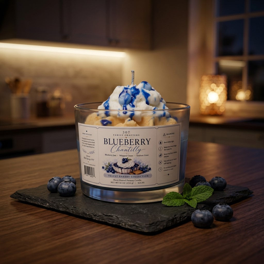 Blueberry Chantilly Candle