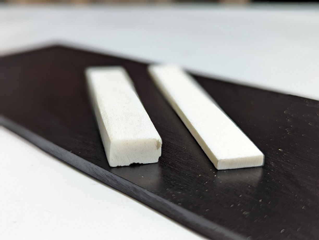 Buffalo bone nut+saddle - set