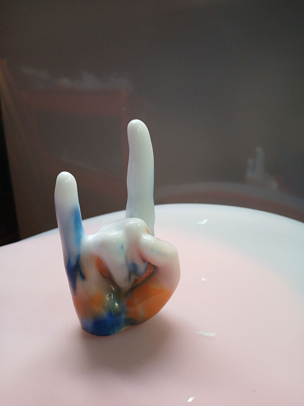 Thumbnail: The Horns Handmade Figurine | Ring Holder