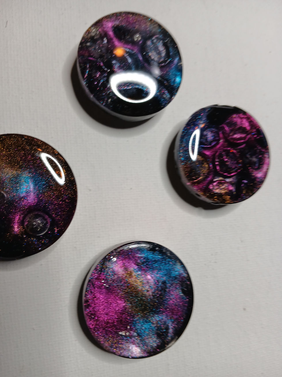 Thumbnail: Handmade Resin Magnet Set