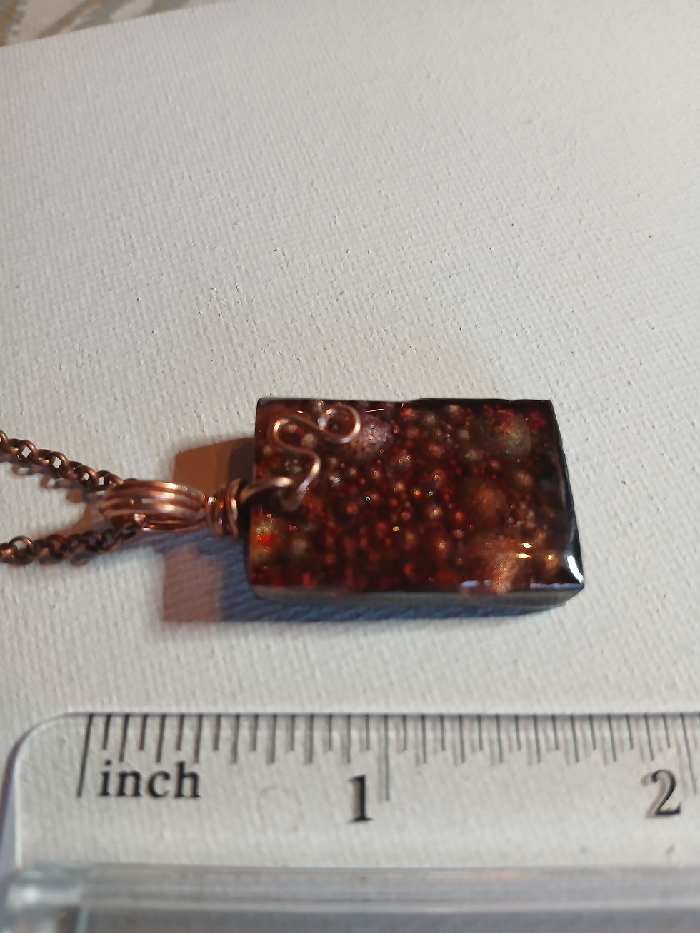 Thumbnail: Handmade Wire Wrapped Pendant