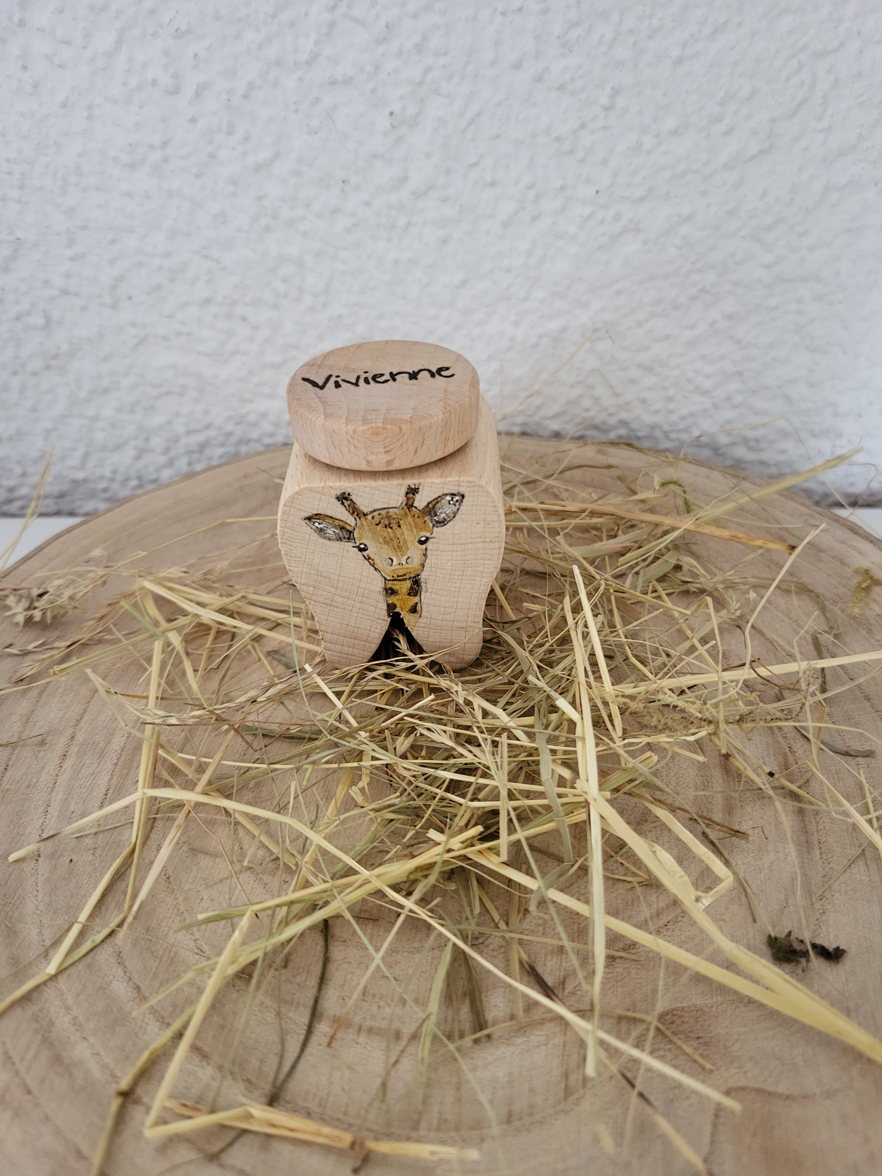 Milchzahndose Giraffe