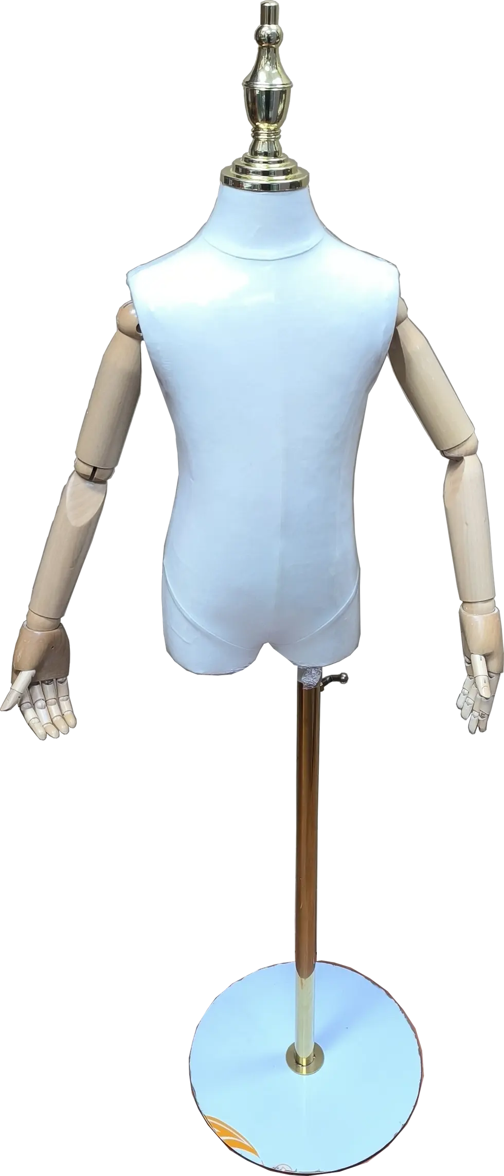 Miniatura: Maniquí con brazos articulado