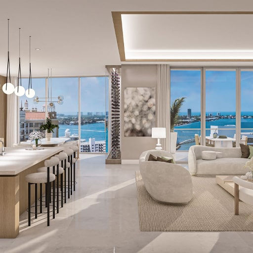 The Ritz-Carlton Luxury Condos in The Quay district, Downtown Sarasota.