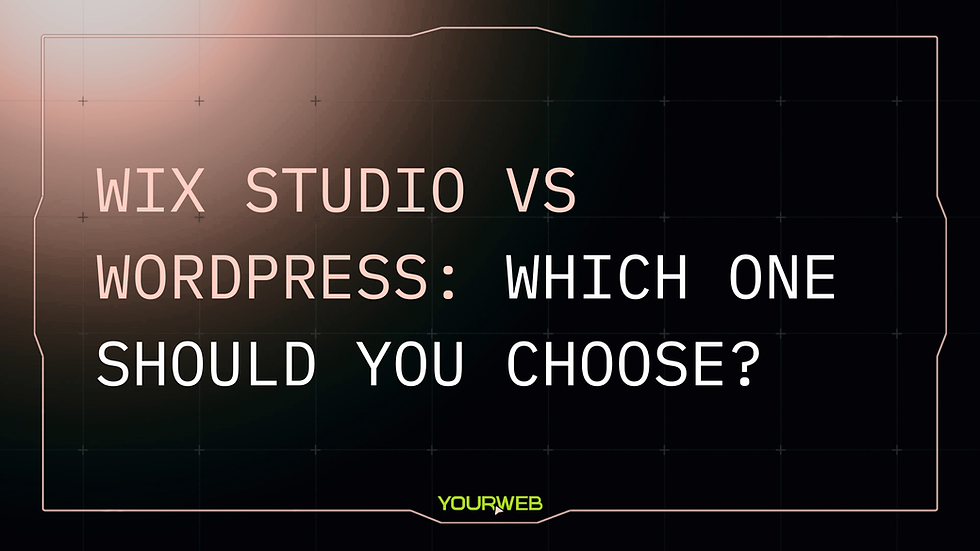 Build your website in 2024: Wix Studio vs WordPress