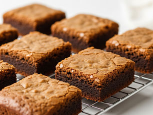 Brownies with Sultana Biscuits!
