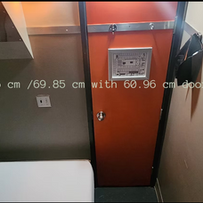 Gay Room with pillow and night stand in seattle