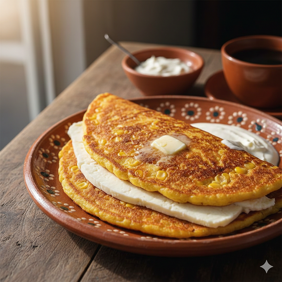 How to Make Authentic Cachapas/Arepa de choclo  