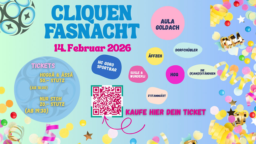 Cliquenfasnacht 2026
